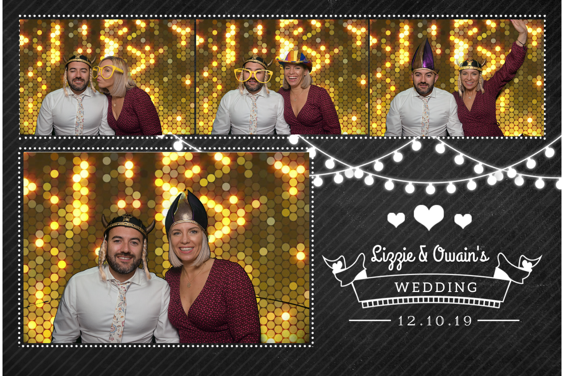 Lizzie & Owain | View more photos from the event at gallery.blissbooth.co.uk/u/BlissBooth/Lizzie-Owain